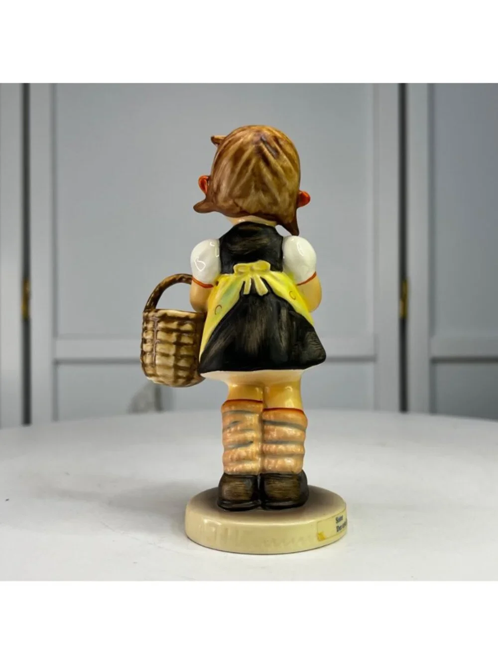 Hummel Sister Porcelain Figurine With Basket 5.5
